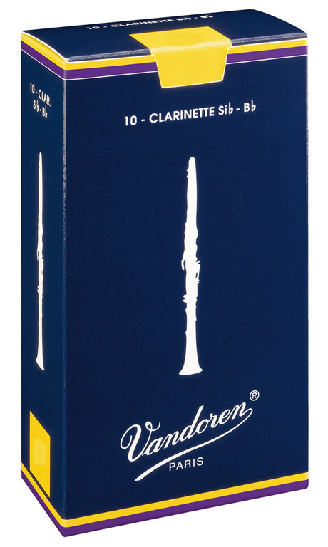 Vandoren CR1035 Трости для кларнета Bb Традиционные №3,5 (10шт)