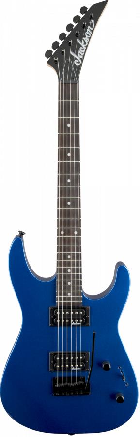 JACKSON JS11 Dinky DK Metallic Blue электрогитара, цвет синий металлик