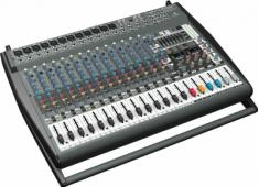 Behringer PMP6000  - микшер-усилит,2х800 Вт,12 моно/4 стер,эквалайзер,эффекты,подавитель обр.связи