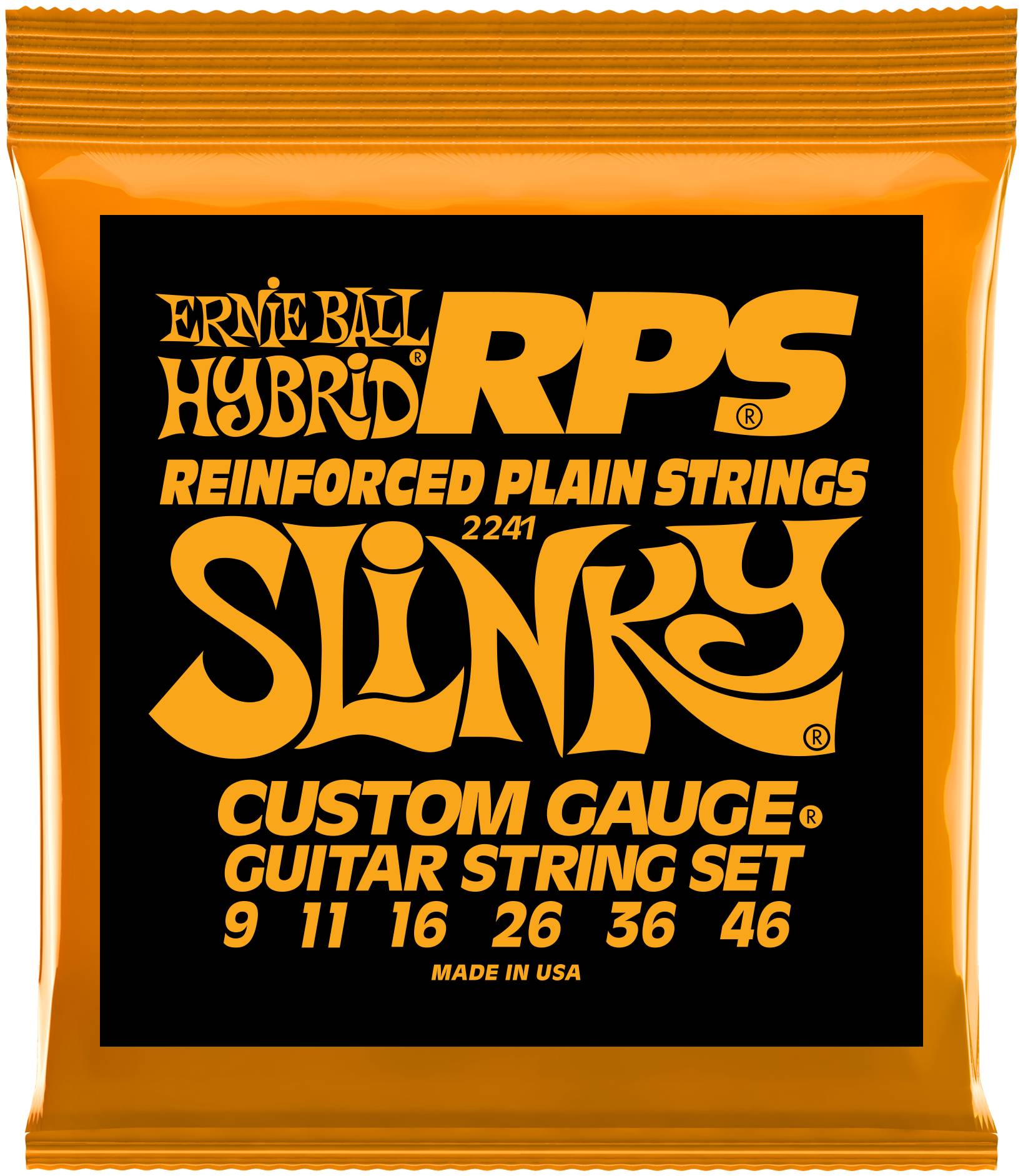 ERNIE BALL 2241 - струны для эл.гитары RPS Hybrid Slinky (9-11-16-26-36-46)