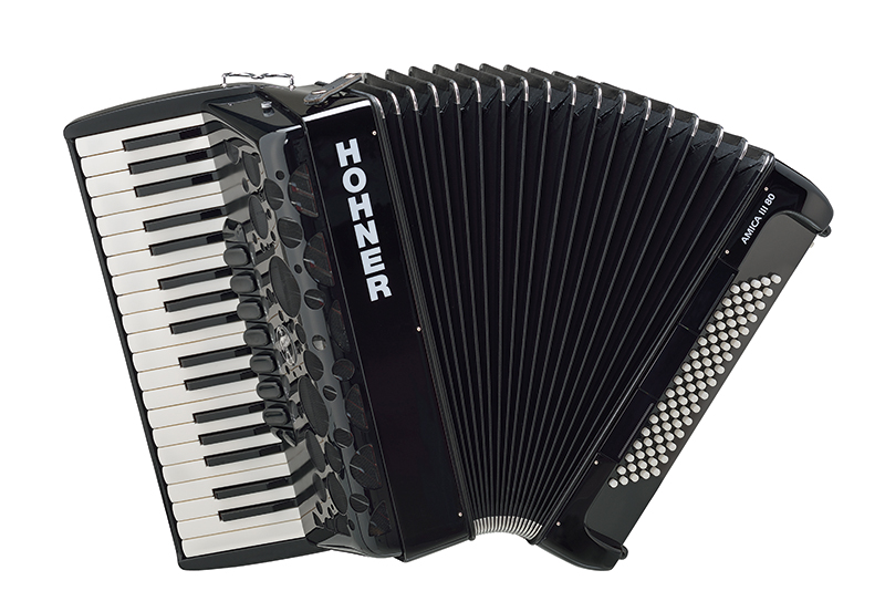 A3842 AMICA III 80 Аккордеон, черный, Hohner