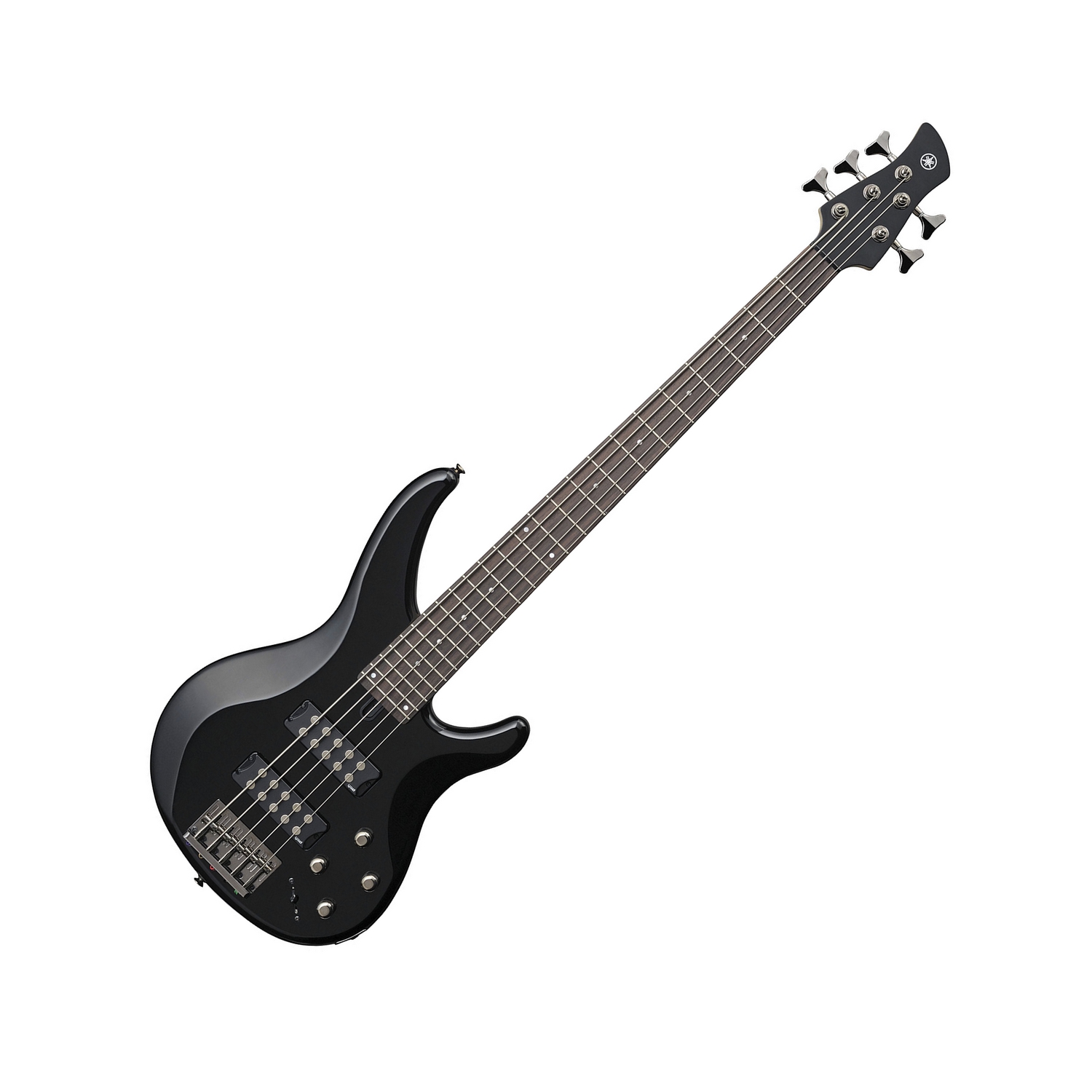 Yamaha TRBX305 BL - бас гитара типа "Ibanez" 5 стр,, HH, 34", красное дерево, цвет черный