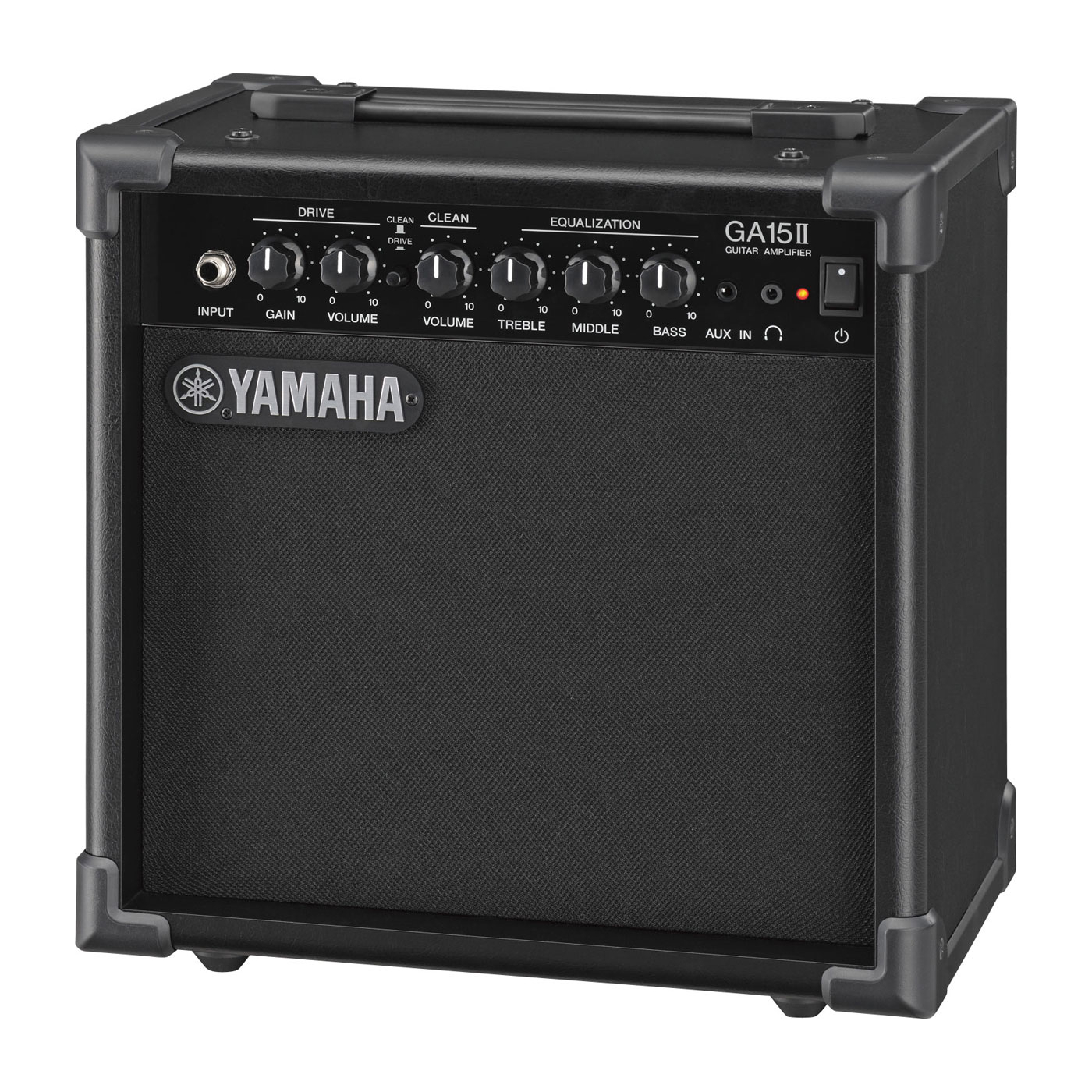 Yamaha GA-15II - гитарный комбо, 15 Вт, 1x6,5”, 3-пол. экв., вход AUX,  выход для наушников