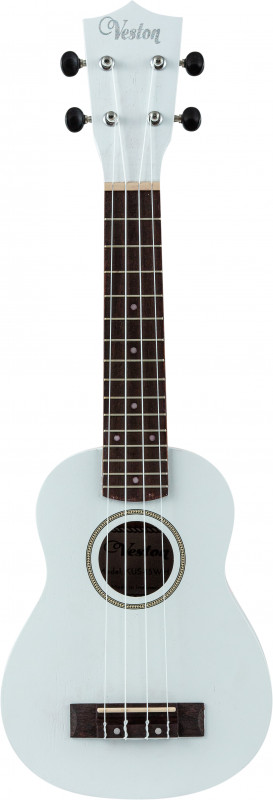 VESTON KUS-15WH I - укулеле, сопрано, махагони, белый