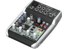 Behringer Q502USB - 5 каналов, встр. USB, 2-х полосный эквалайзер, компрессор