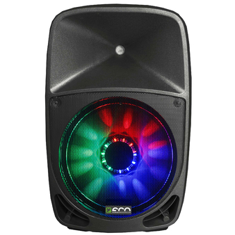 ECO DISCO BOX-12A MP3 (T) Активная акустическая система с MP3 плеером и светодиодной подстветкой.