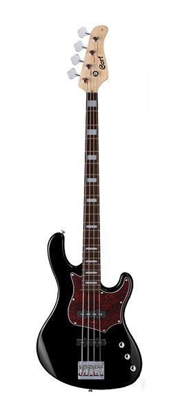 Cort GB34JJ-BK GB Series Бас-гитара, черная.