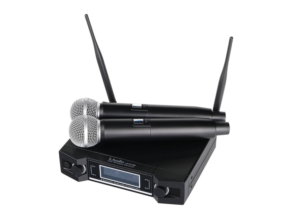 LAudio LS-P3-2M Двухканальная вокальная радиосистема, 2 ручных передатчика
