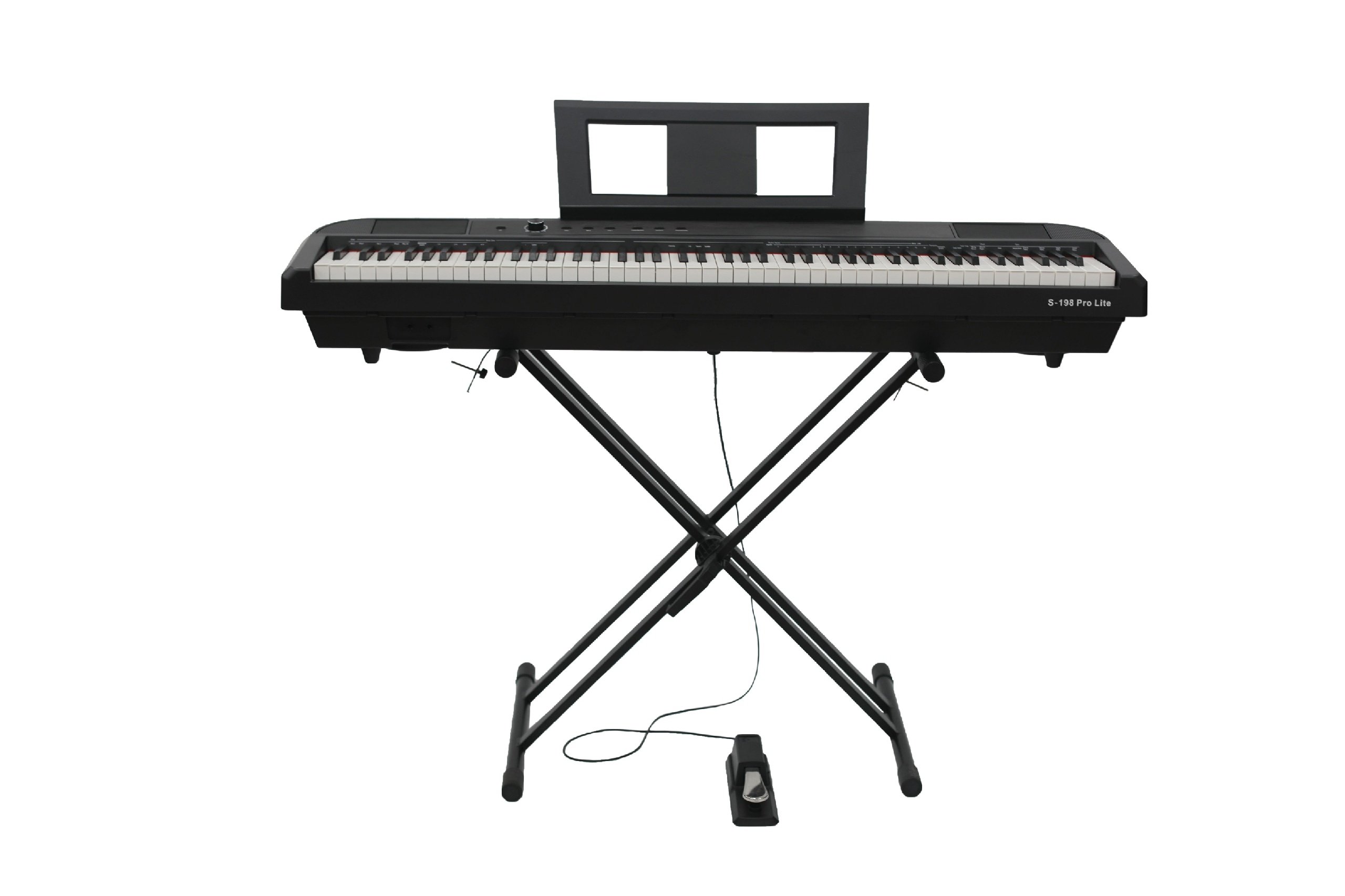Beisite S-198 Pro Lite Цифровое пианино. Черный. Клавиатура: 88 полновзвешенных градуированных клавиш