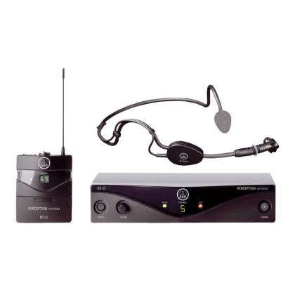 AKG Perception Wireless 45 Sports Set BD U2 - радиосист. микрофоном с оголовьем C544L, приёмник SR45
