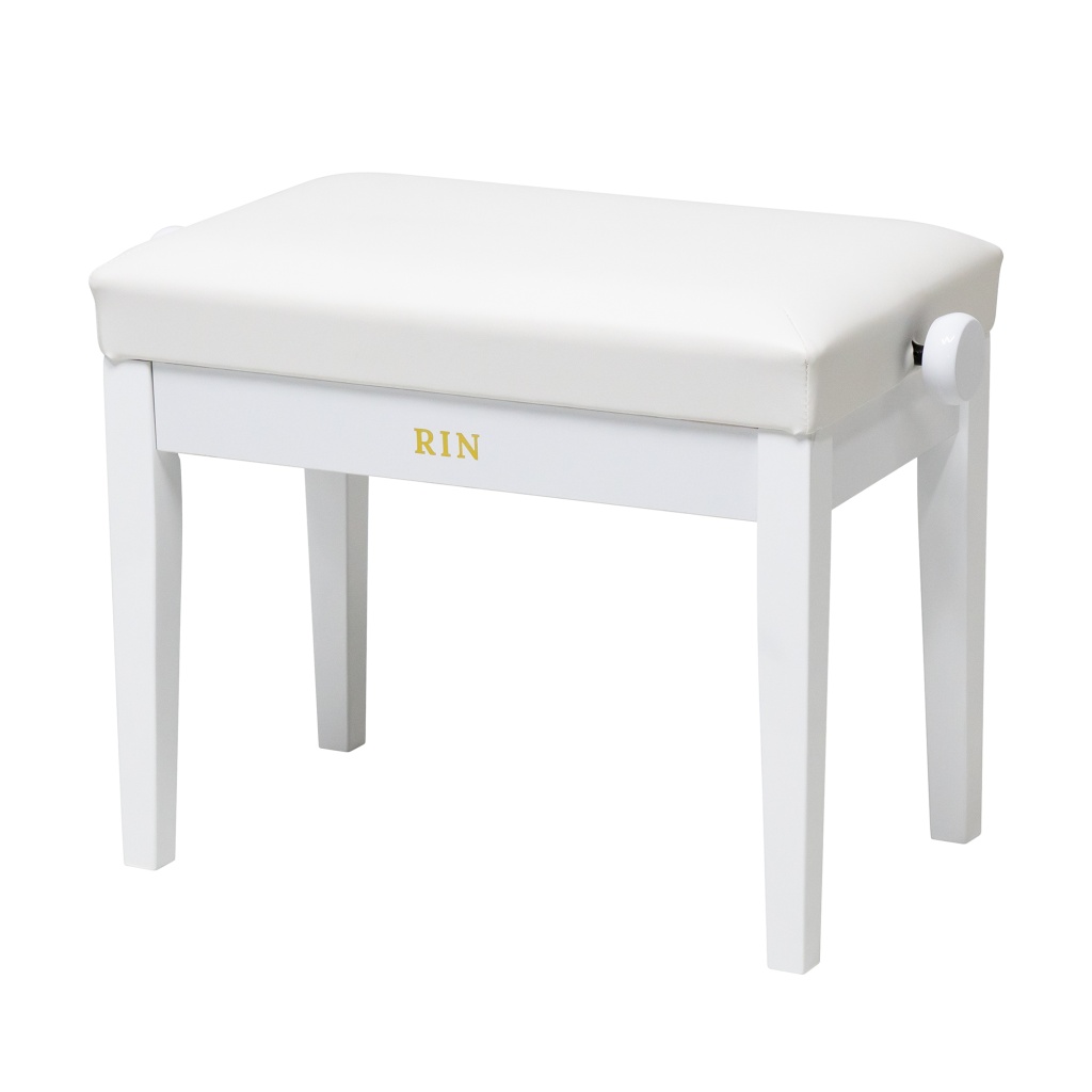 Rin LB-11WHG Банкетка, белая, искусственная кожа