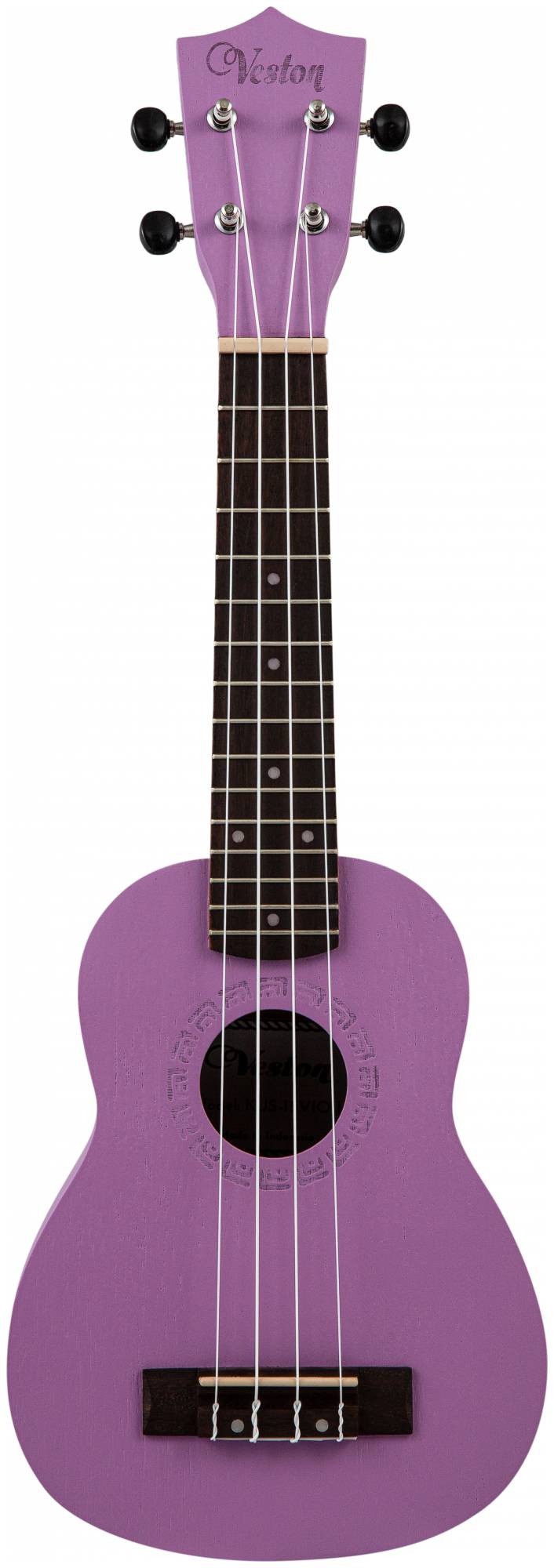 VESTON KUS-15VIO I - укулеле, сопрано, махагони, фиолетовый