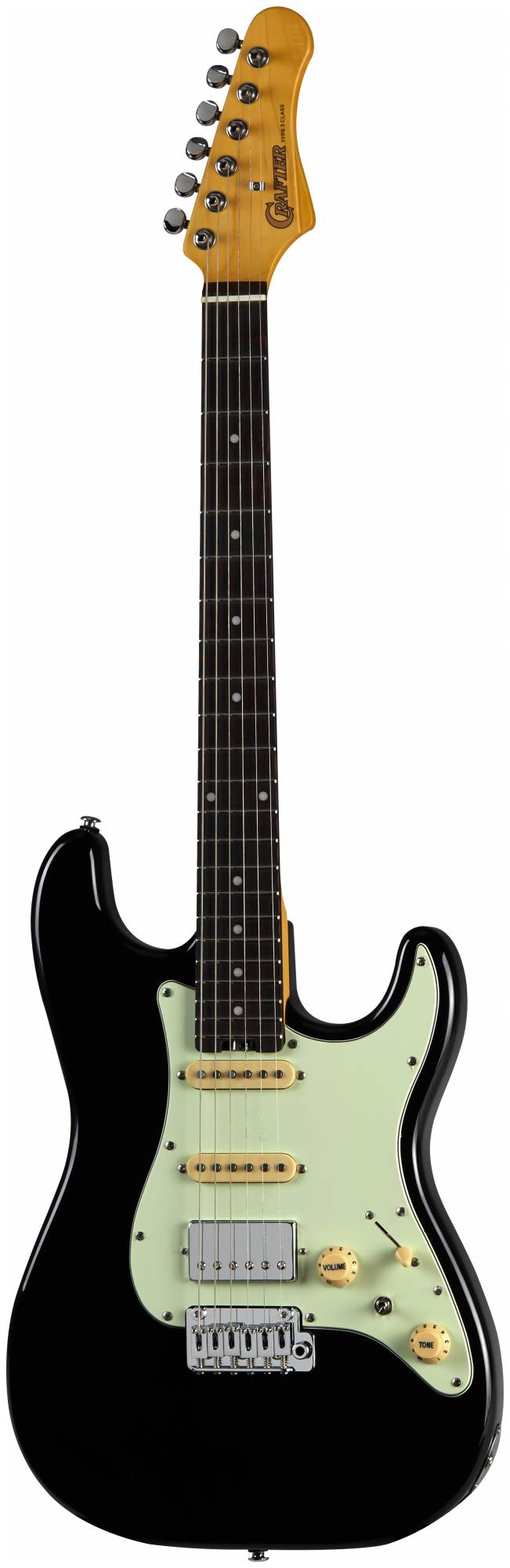 CRAFTER Charlotte (Silhouette) RS Cosmic Black - Электрогитара