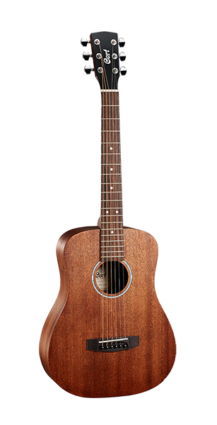 Cort AD-mini-M-OP Standard Series Акустическая гитара 3/4, с чехлом, натуральный