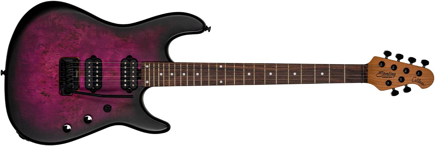 STERLING Jason Richardson Signature Cosmic Purple Burst - Электрогитара