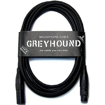 KLOTZ GRHXX050 GREYHOUND готовый микрофонный кабель, разъемы Amphenol XLR female - XLR male длина 5