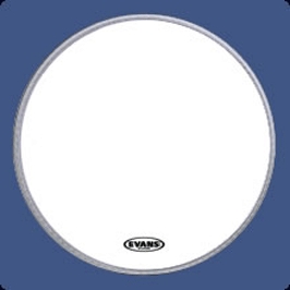 22B Evans BD22G1CW - 22" Genera G1 Coated White пластик для бас-барабана