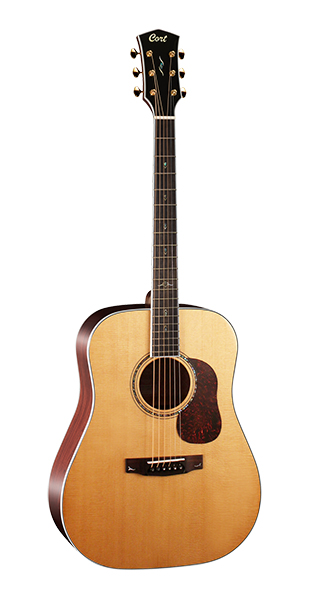 Cort Gold-D8-NAT Gold Series Акустическая гитара, цвет натуральный