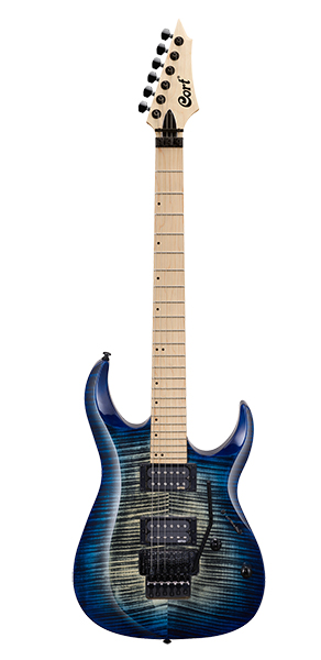 CORT X300-BLB X Series Электрогитара, синий санберст