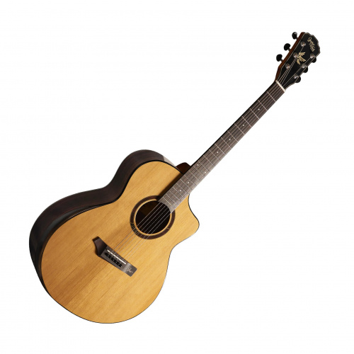 Gopherwood i365RCE Акустическая гитара. Форма Гранд Концерт с вырезом и скосом под руку Gopherwood i365RCE Акустическая гитара. Форма Гранд Концерт с вырезом и скосом под руку