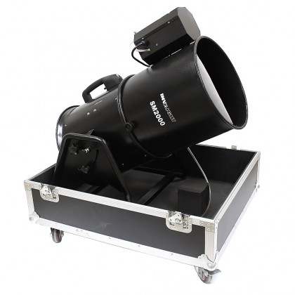 Involight SM2000 - профессиональный генератор снега, 1500 Вт, выброс до 10 м Involight SM2000 - профессиональный генератор снега, 1500 Вт, выброс до 10 м
