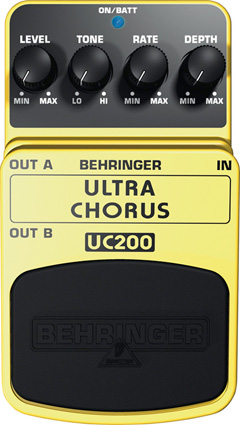 Behringer UC200- педаль эффектов стерео хоруса