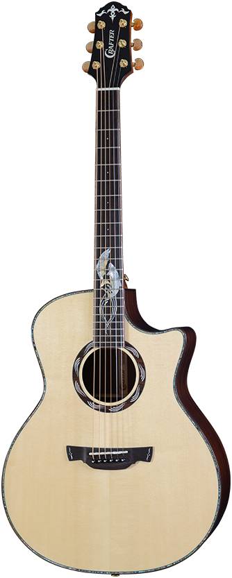 CRAFTER SM G-1000ce - Гитара электроакустическая шестиструнная