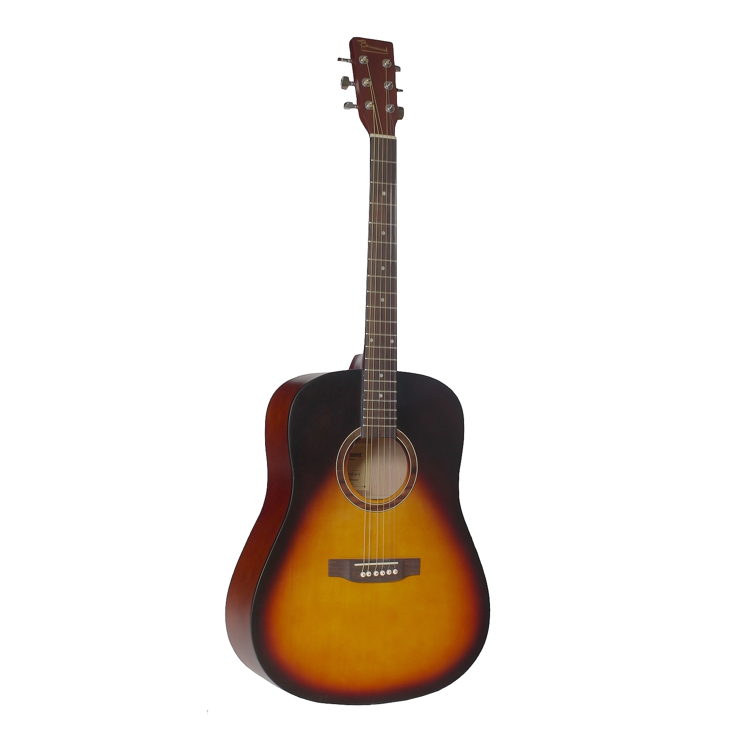 Beaumont DG80 VS - Акустическая гитара, корпус дредноут, цвет sunburst , матовый