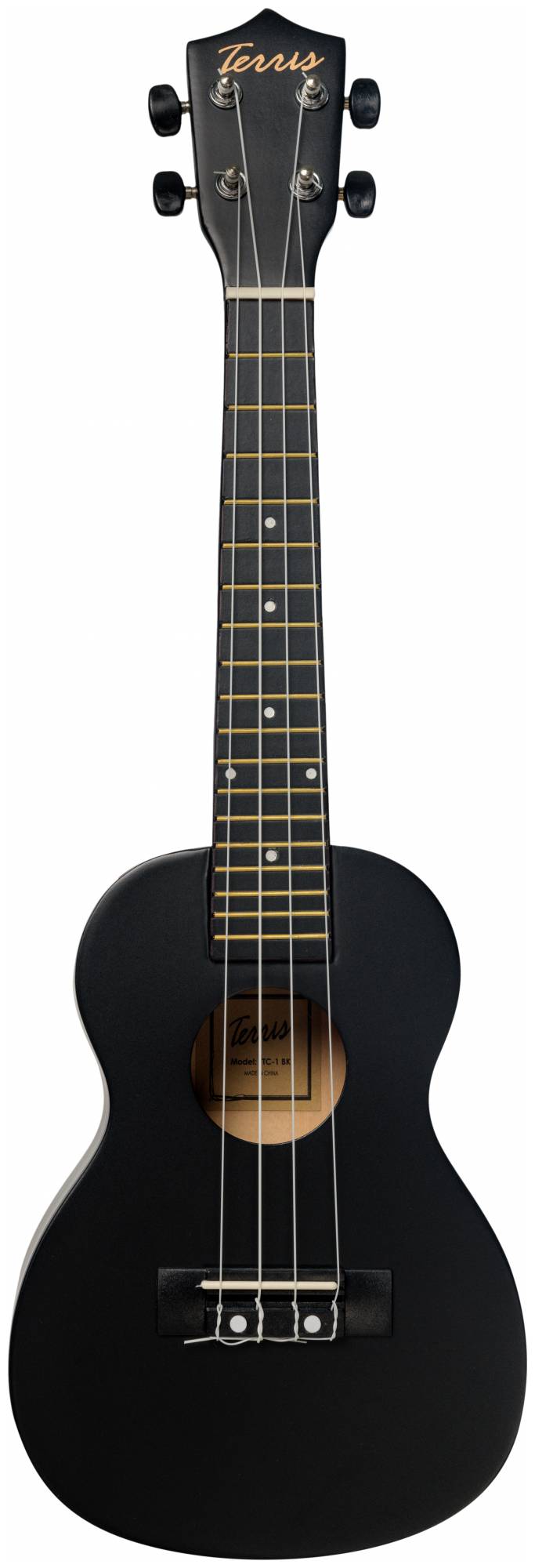 TERRIS TTC-1 BK - укулеле концерт, черный