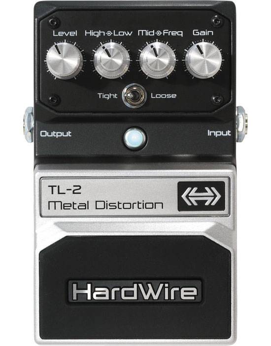 DIGITECH HARDWIRE TL-2 METAL DISTORTION гитарная педаль эффектов - метал дисторшн