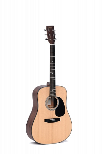 Sigma SDM-STE+ Акустическая гитара. Тип корпуса: D-14 Fret Верхняя дека: Массив ситхинской ели