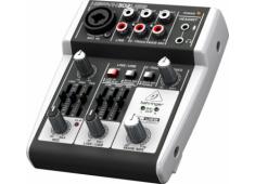 Behringer 302USB -  5-вход. микшерный пульт, с микрофонными предусилит. XENYX, USB/аудио интерфейсом