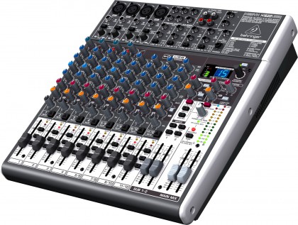 Behringer X1622USB - микшер, 4 моно,4 стерео,2 AUX-шины, процессор эффектов,USB