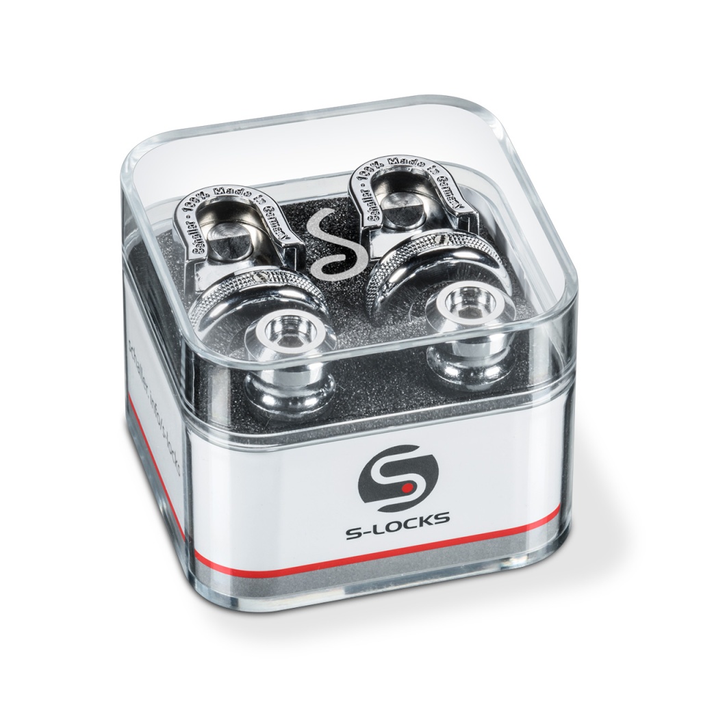 SCHALLER 14010201 (446) Security Lock Крепление для ремня с блокировкой для гитары