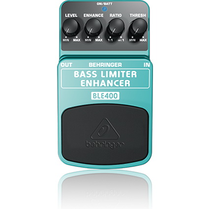 Behringer BLE400- педаль эффектов динамической обработки для бас-гитары