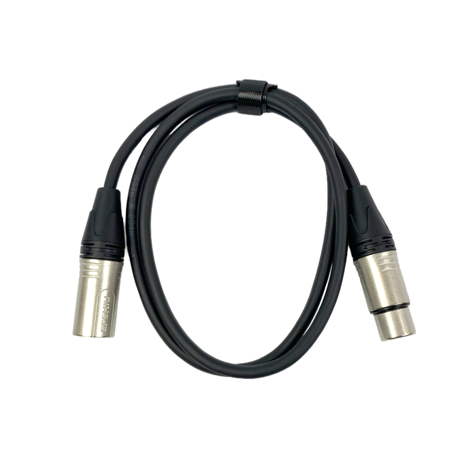 E-Shine ES-1672A  аудиокабель XLR папа - XLR мама. Длина 1 м