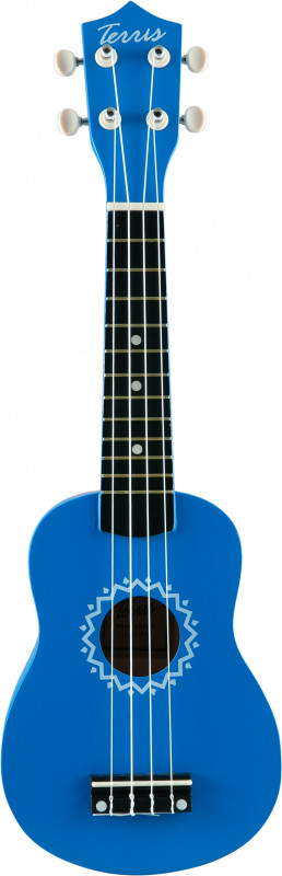 TERRIS JUS-10 BL - укулеле сопрано, синий