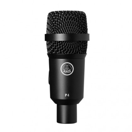 AKG P4 - динамический микрофон для озвучивания барабанов, перкуссии и комбо