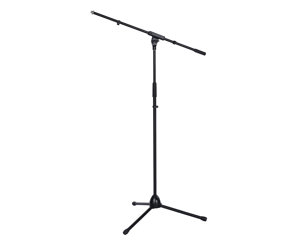 ECO MS020 Black (ECO) Микрофонная стойка "журавль", 105-175см. стрела: 75см, вес: 2,2кг, черная/