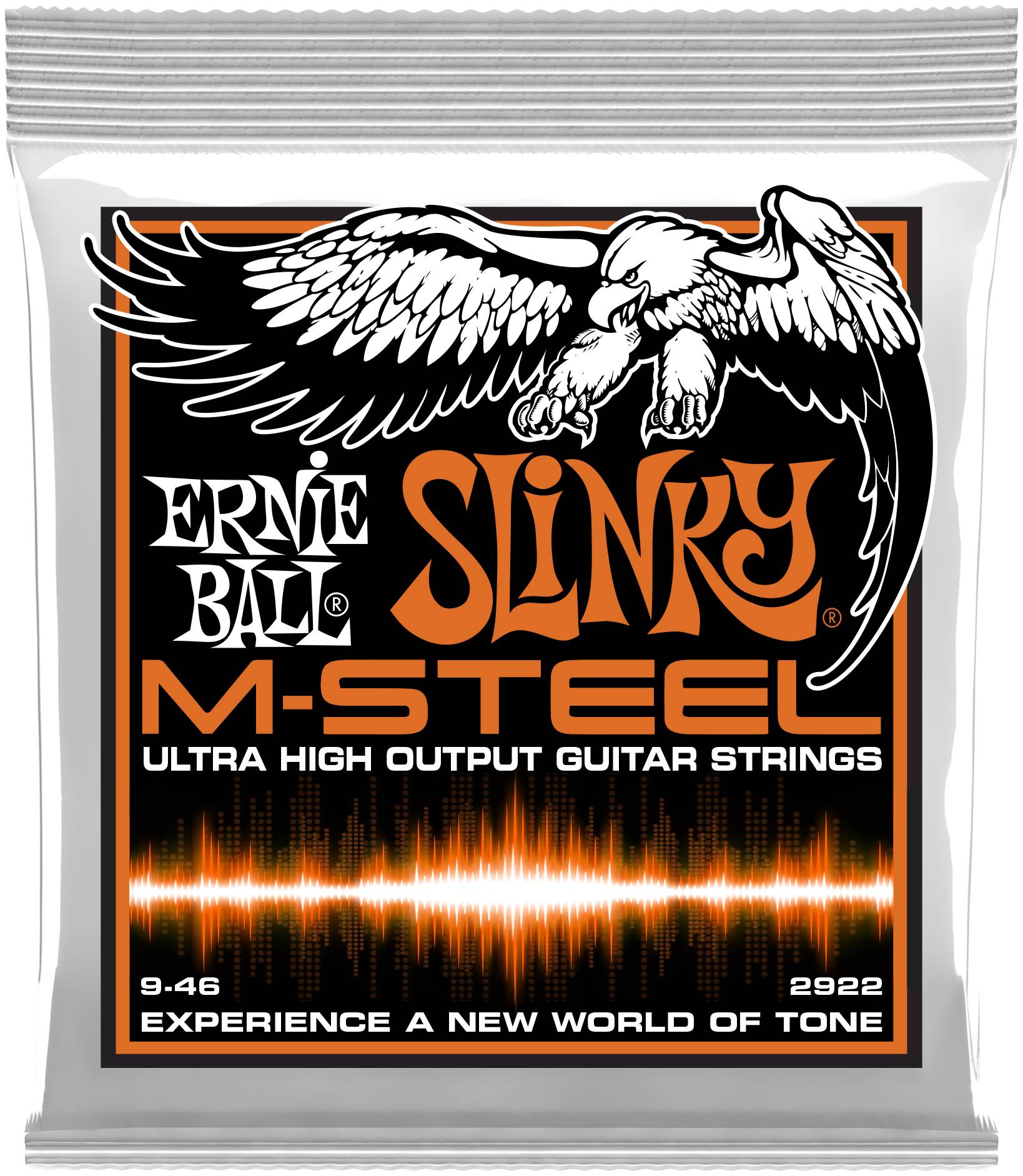 ERNIE BALL 2922 - струны для эл.гитары M-STEEL Hybrid Slinky (9-11-16-26-36-46)