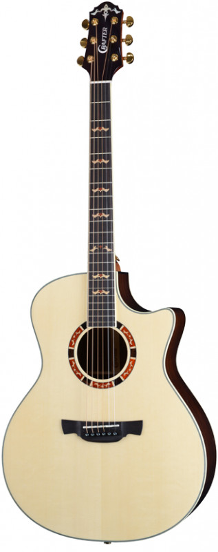 CRAFTER STG G-20ce - электроакустическая гитара, верхняя дека Solid ель, корпус палисандр