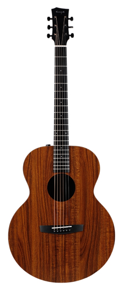Enya EA-X1EQ+ Полноразмерная электроакустическая гитара (Чехол в комплекте) +Запасной комплект струн