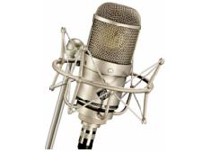 Neumann M 147 tube - конденсаторный ламповый студийный микрофон с аксессуарами, никелевый