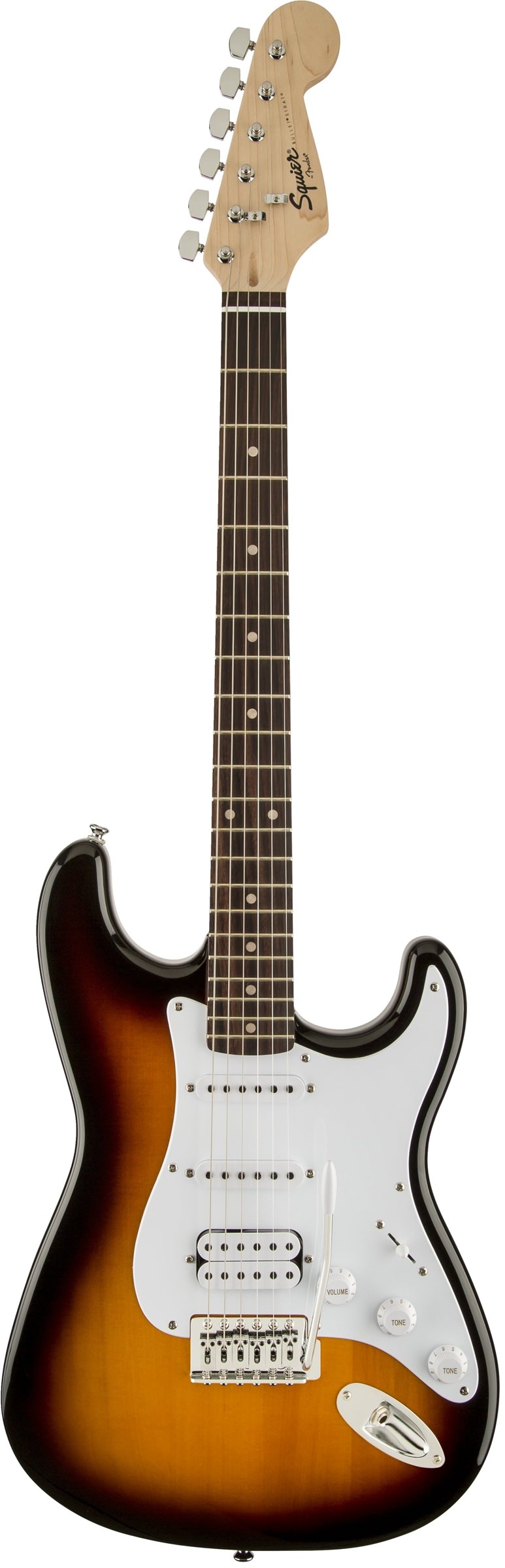 FENDER SQUIER BULLET TREM HSS BSB электрогитара, HSS, цвет санберст, шт