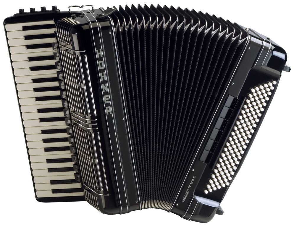 A2121 MORINO IV 120 C B/B-G Convertor B-System (Russian system) Аккордеон, Hohner