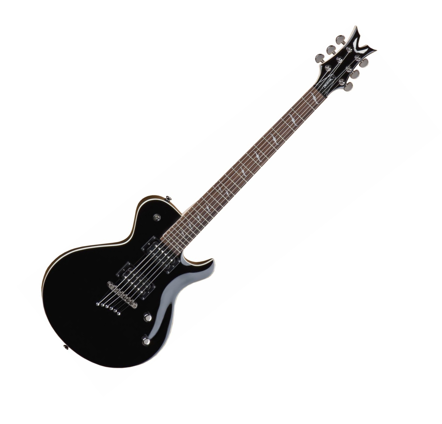 Dean DECEIVER X CBK - электрогитара, тип«Les Paul»,24лада 25 1/2,HH,1V+1T,цв. черный