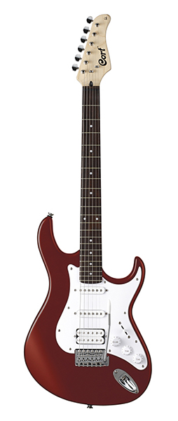 Cort G110-SRD G Series Электрогитара, красная.