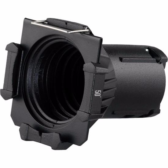 ETC 50 Lens Tube, Black CE Стандартный линзовый тубус для прожектора Source Four 50 град в комплекте с рамкой светофильтра.