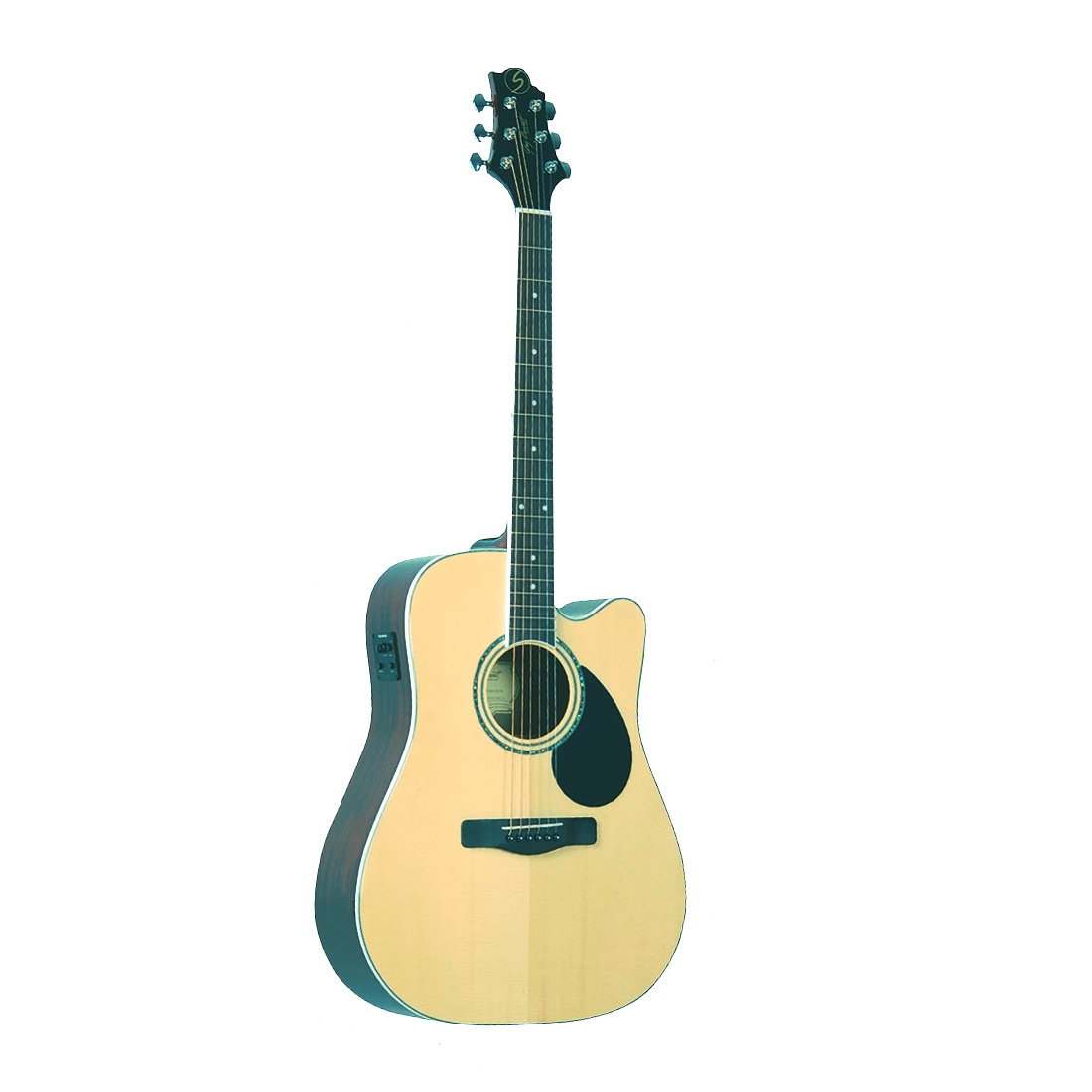 GregBennett GD100SCE/N - Электроакуст. гитара с вырезом, цвет натурал (Индонезия). GregBennett GD100SCE/N - Электроакуст. гитара с вырезом, цвет натурал (Индонезия).