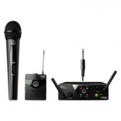 AKG WMS40 Mini2 Mix Set US45AC - рад. сис (660.700& 662.300) с приёмн.1 порт. и 1 ручн передатчик